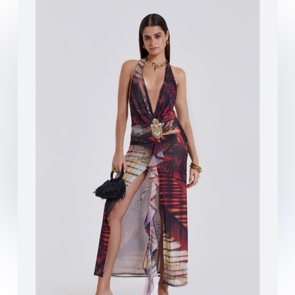Jaded London Cindy Maxi Dress